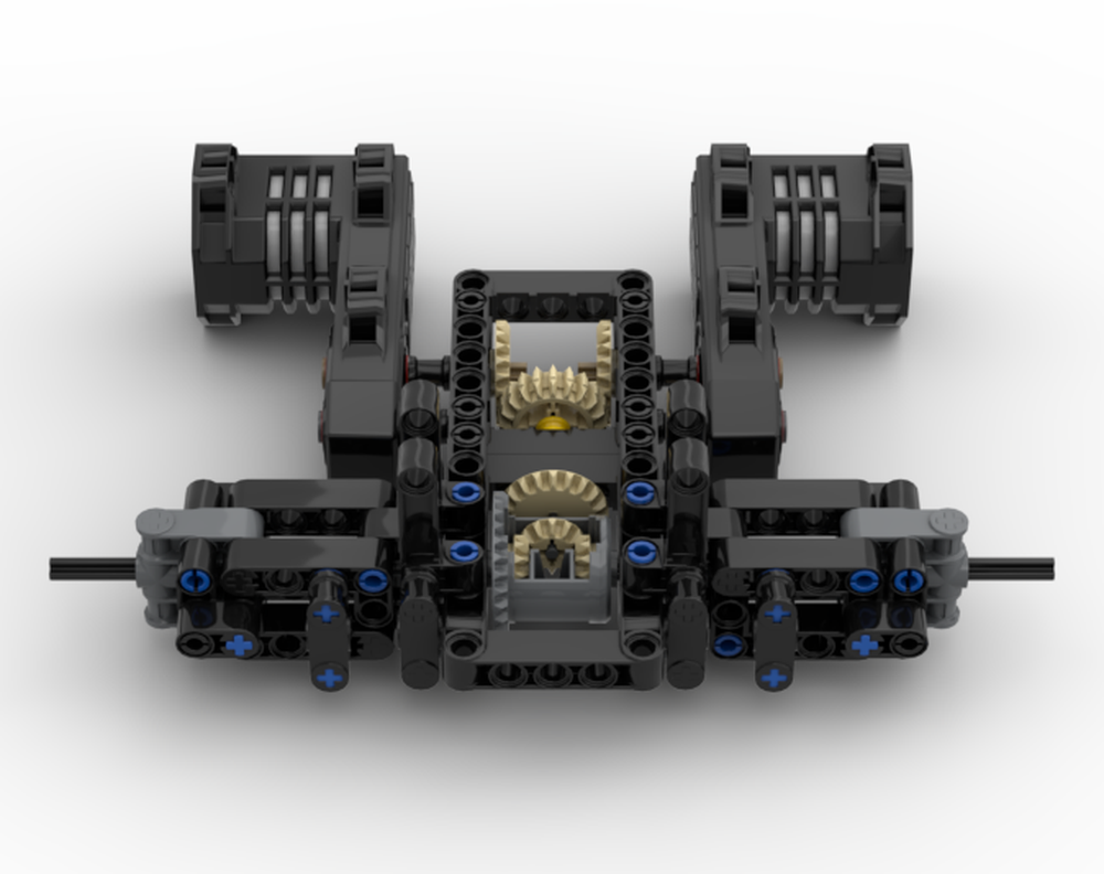 LEGO MOC-239051 Rear Drive With Differental Dual Buggy Motors by ...