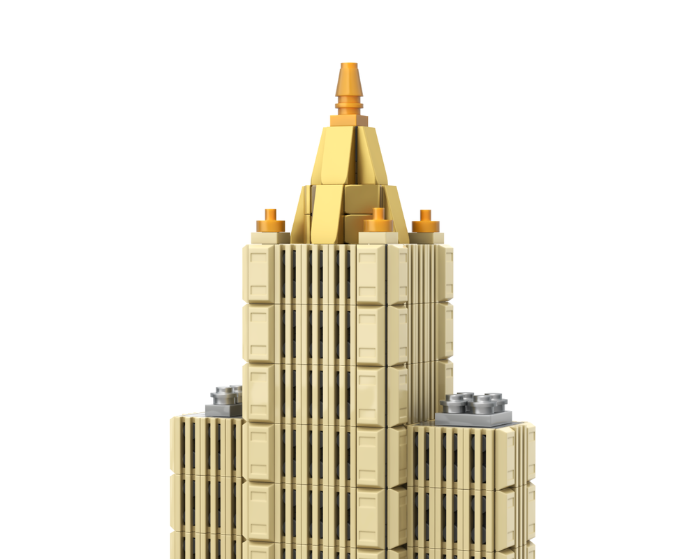 LEGO MOC New York Life Building 1:800 Scale by SPBrix | Rebrickable ...