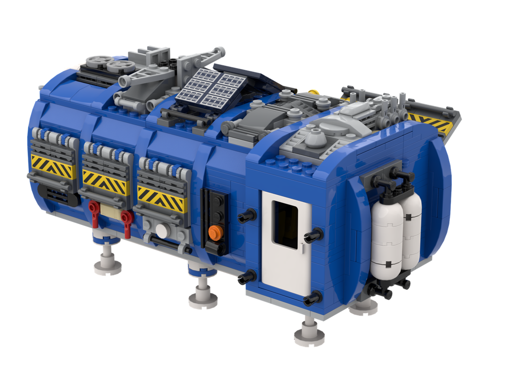 LEGO MOC Mess space Module by APnForge | Rebrickable - Build with LEGO