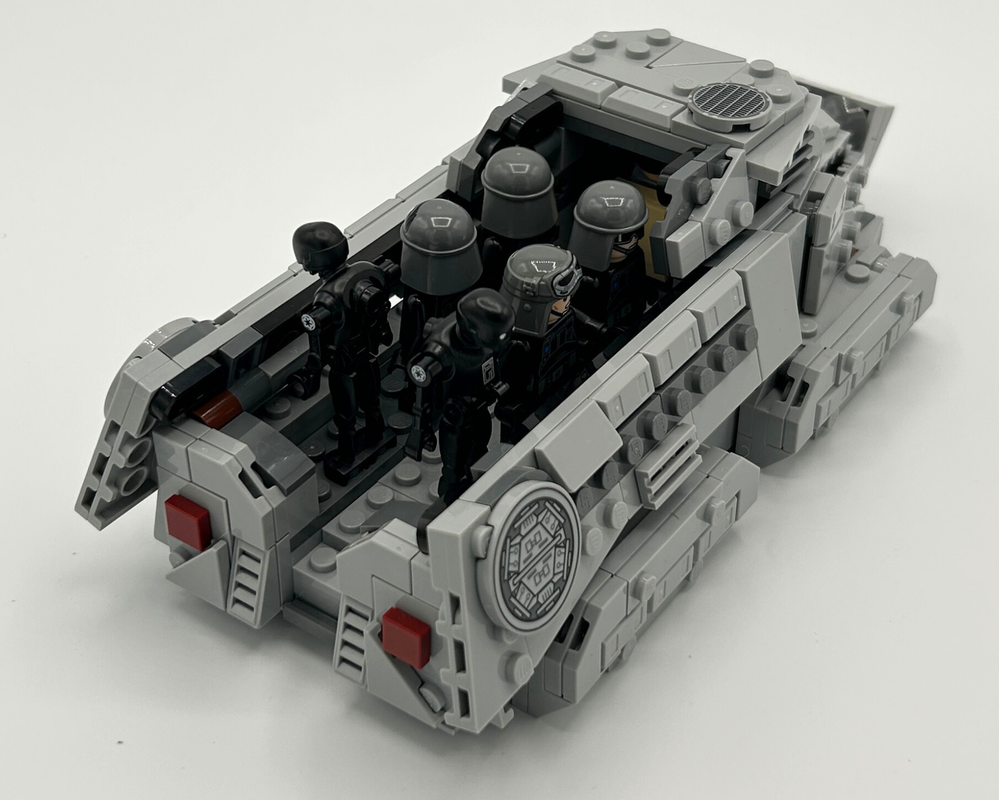LEGO MOC-239086 Imperial Riot Tank & Armored Speeder & Barricades ...