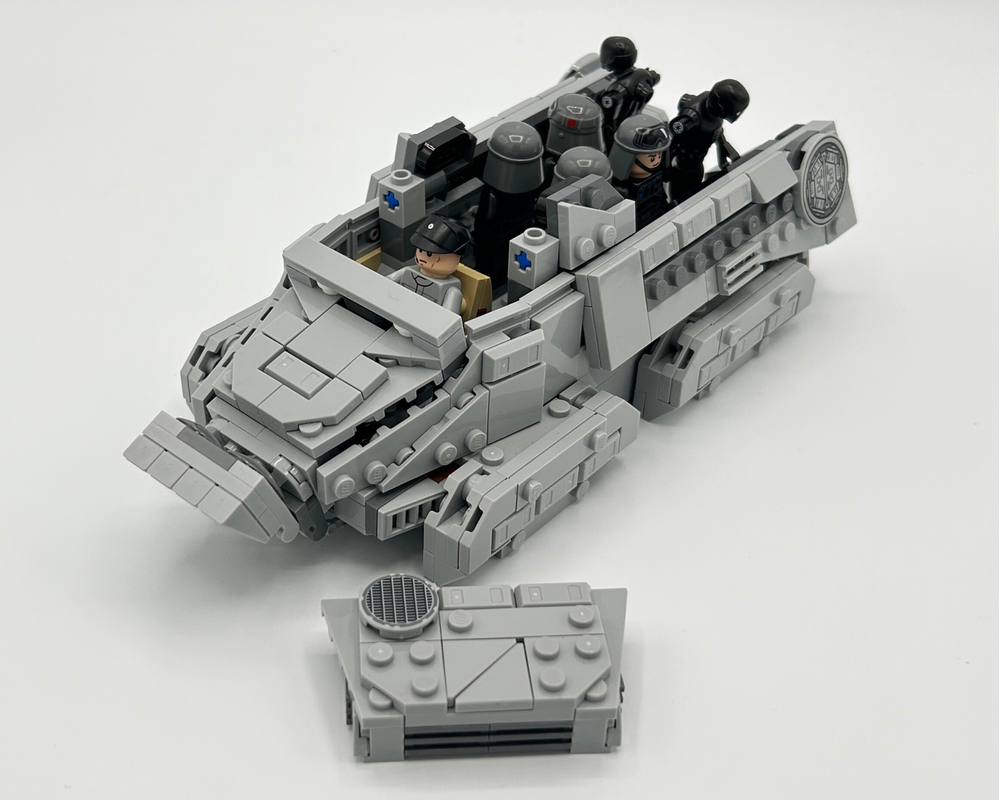 LEGO MOC-239086 Imperial Riot Tank & Armored Speeder & Barricades ...