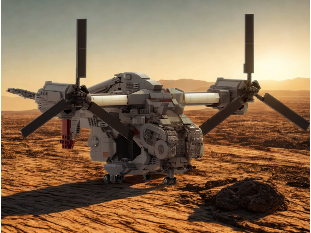 LEGO MOC-239131 Vertibird (Minifig Scale) by Cascadia Bricks