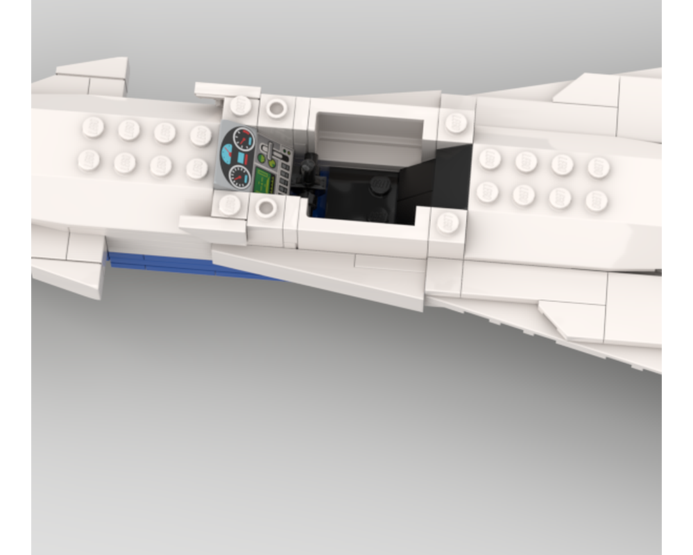 LEGO MOC-239140 NASA X-59 Lockheed Martin QueSST by Smellybricks ...