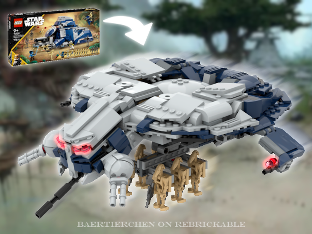 LEGO MOC-239168 Separatist Gunship - 2025 MTT Alternate Build by