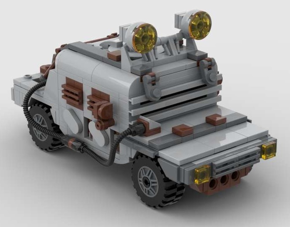 LEGO MOC Fallout Tactics Hummer by w3Kitt | Rebrickable - Build with LEGO