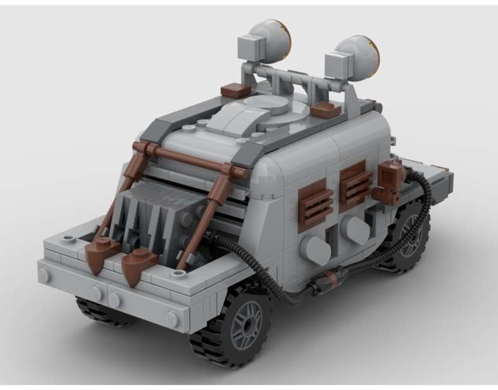 LEGO MOC Fallout Tactics Hummer by w3Kitt | Rebrickable - Build with LEGO