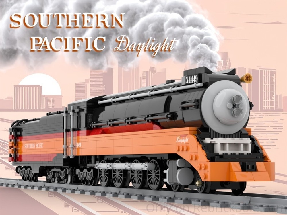 LEGO MOC-239216 Southern Pacific Daylight by Mikey_Brickalloti