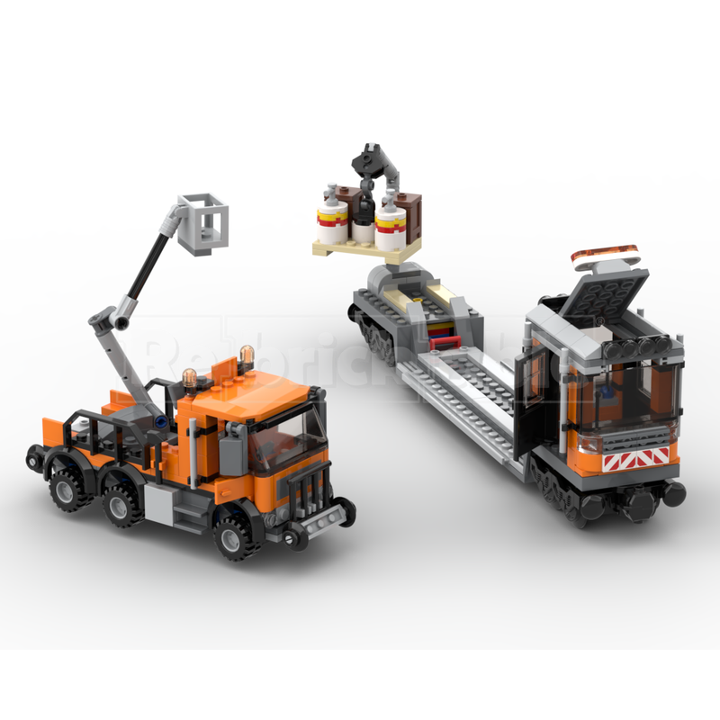 LEGO MOC-239298 Track maintenance vehicle by Brickvillerv2 ...