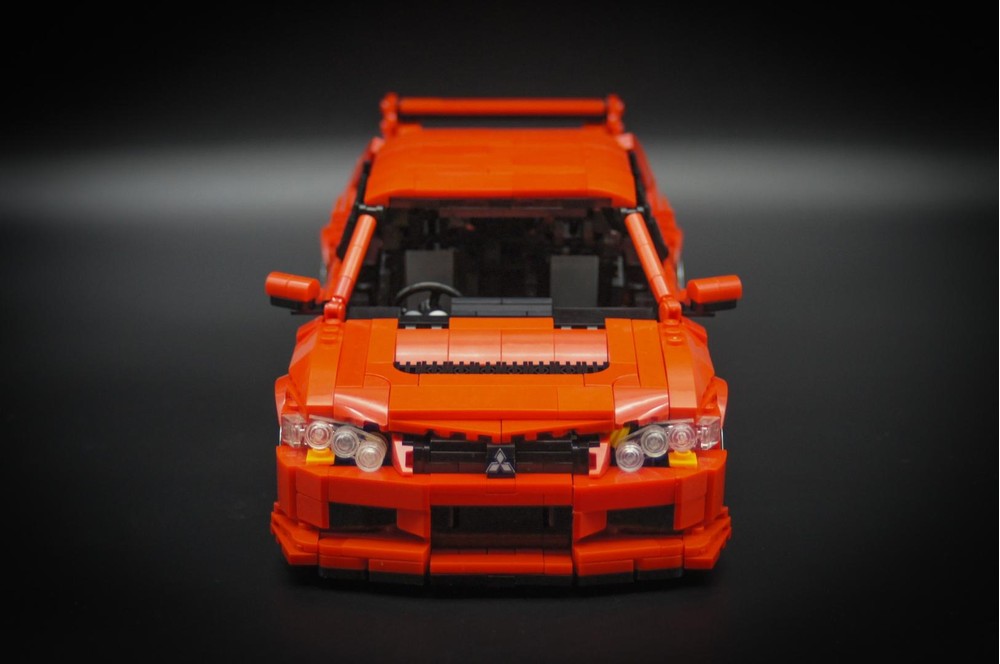 LEGO MOC-239303 Mitsubishi Lancer Evolution IX by Bens Lego Cars