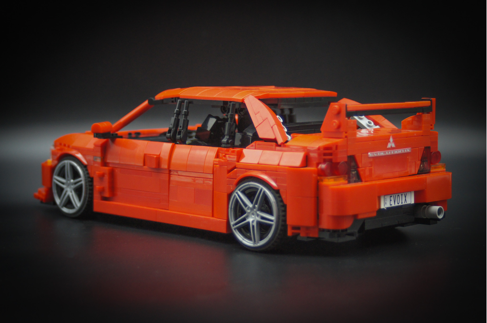 LEGO MOC-239303 Mitsubishi Lancer Evolution IX by Bens Lego Cars