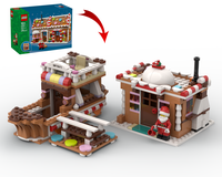 40809 Gingerbread Boat and Harbor