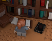 LEGO MOC-239328 The Tesseract Book Nook - Interstellar by Bezi10