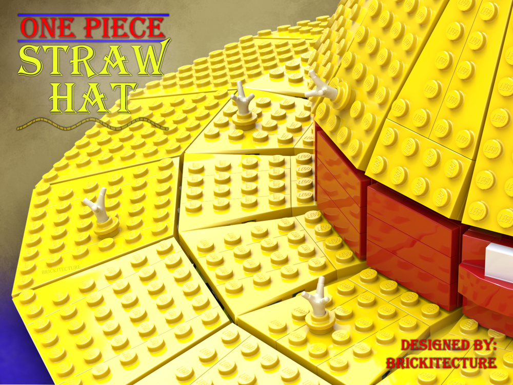 LEGO MOC-239346 One Piece: Straw Hat by Brickitecture_Bricks ...