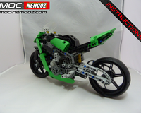 LEGO MOC KAWASAKI ZX10 R by MOC NEMOOZ | Rebrickable - Build with LEGO