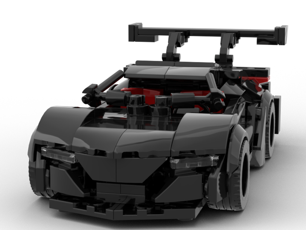 LEGO MOC-239373 Black Liberty Walk Acura NSX by Brickcarmocpalace