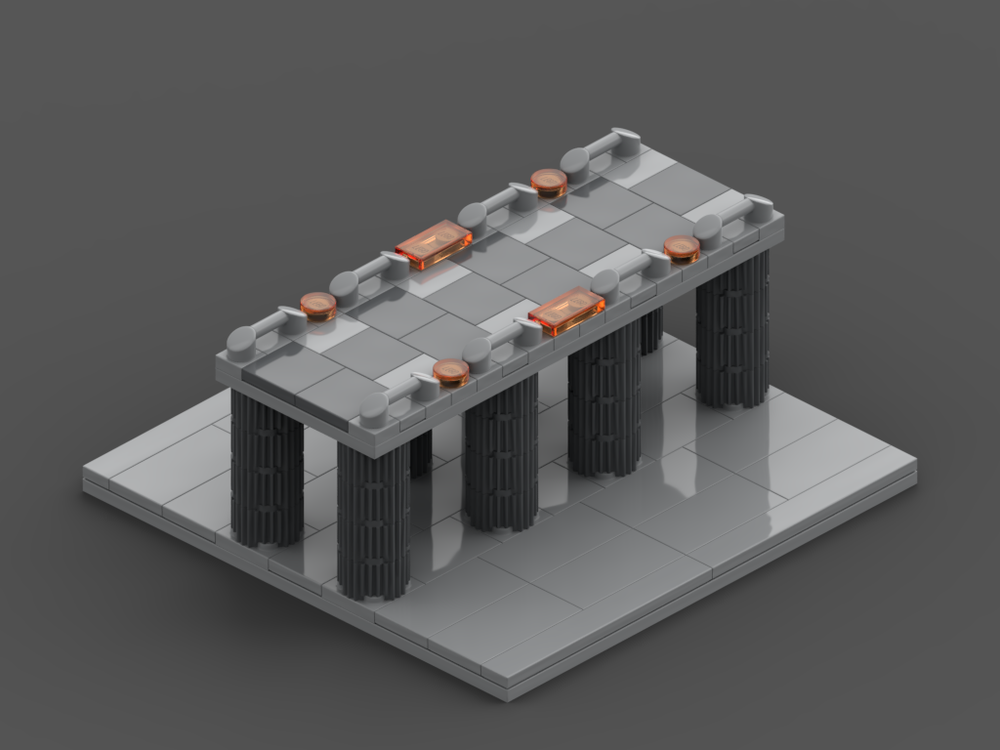 LEGO MOC-239381 Elavated walkway by Bricktherory | Rebrickable - Build ...