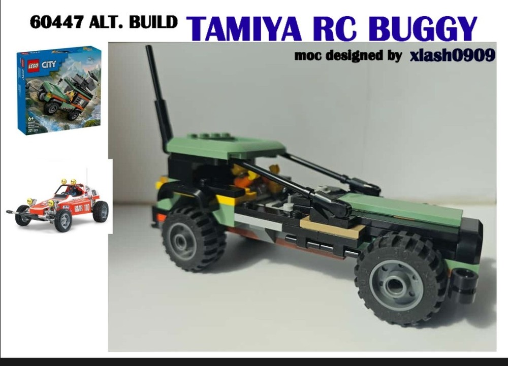 LEGO MOC-239385 60447 Tamiya RC Buggy by xlash0909 | Rebrickable ...