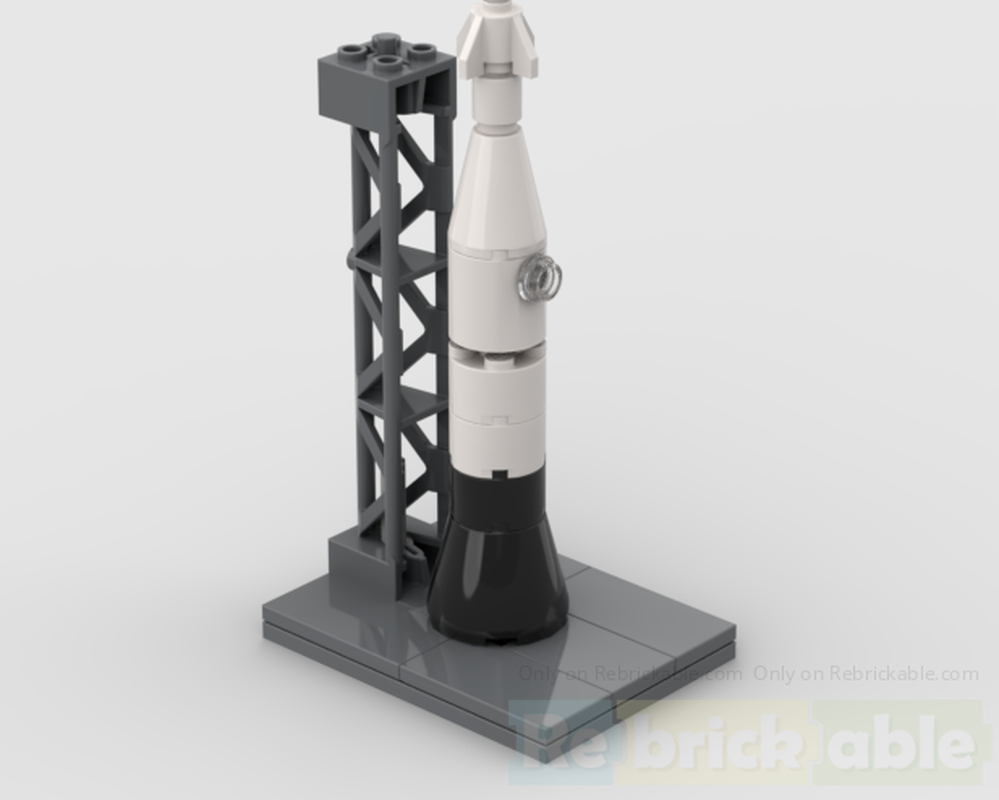 LEGO MOC-239386 Rocket Ship with Launch Pad by LegoBuilder64 ...