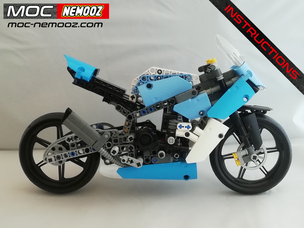 LEGO MOC SUZUKI GSXR 1000 by MOC NEMOOZ | Rebrickable - Build with LEGO