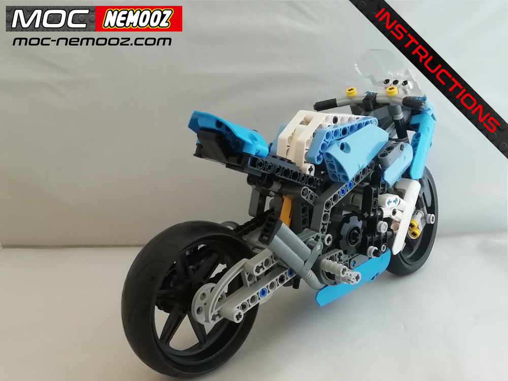 LEGO MOC SUZUKI GSXR 1000 by MOC NEMOOZ | Rebrickable - Build with LEGO