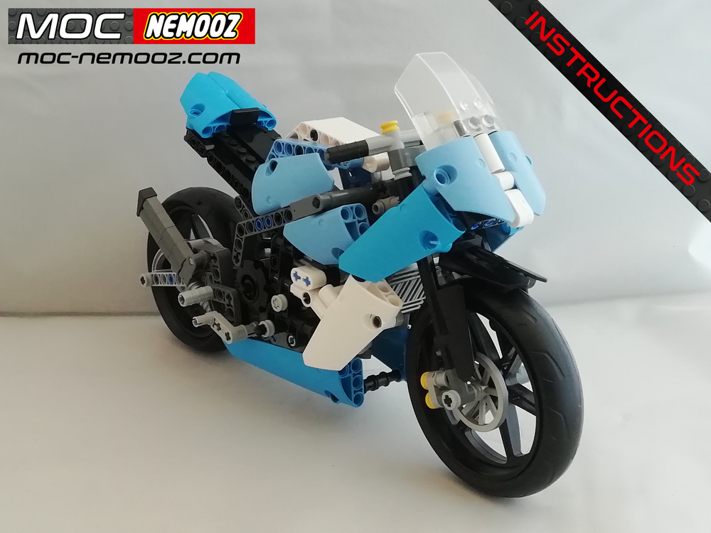 LEGO MOC SUZUKI GSXR 1000 by MOC NEMOOZ | Rebrickable - Build with