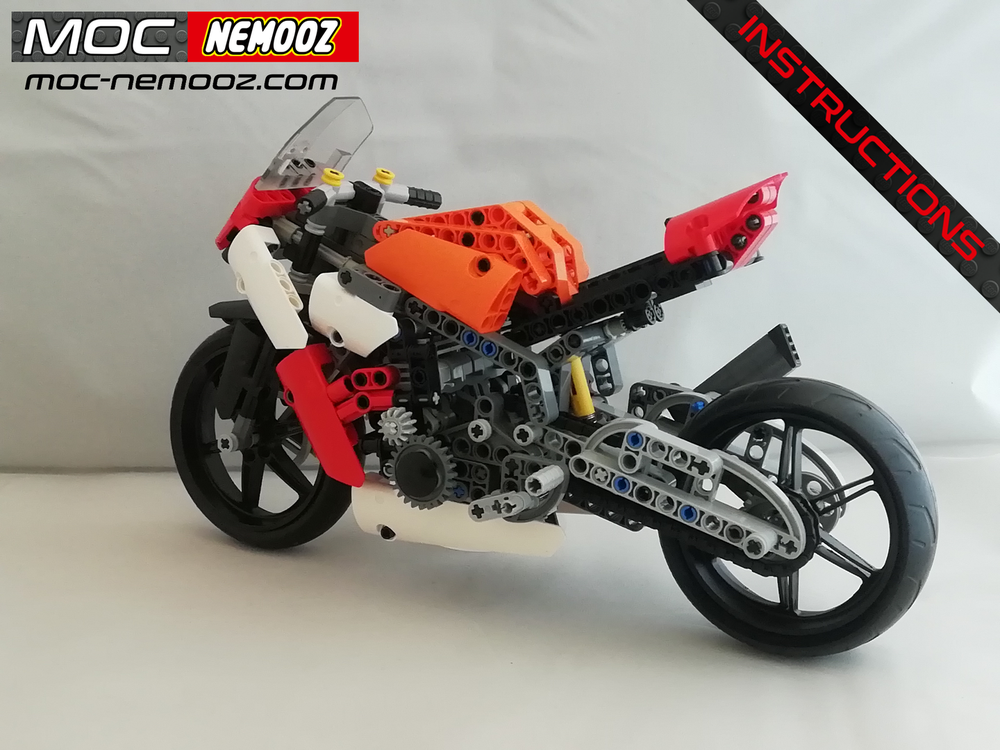 Lego Moc Honda Cbr 1000 By Moc Nemooz 