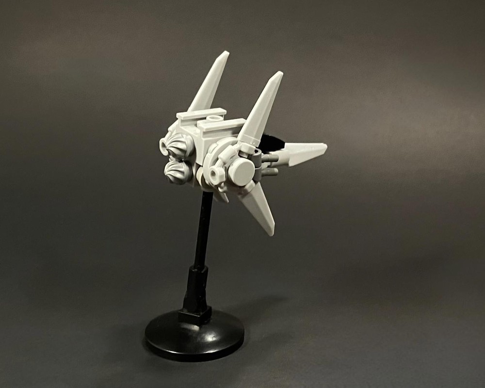 LEGO MOC Nanoscale V-Wing by classic_brix | Rebrickable - Build with LEGO