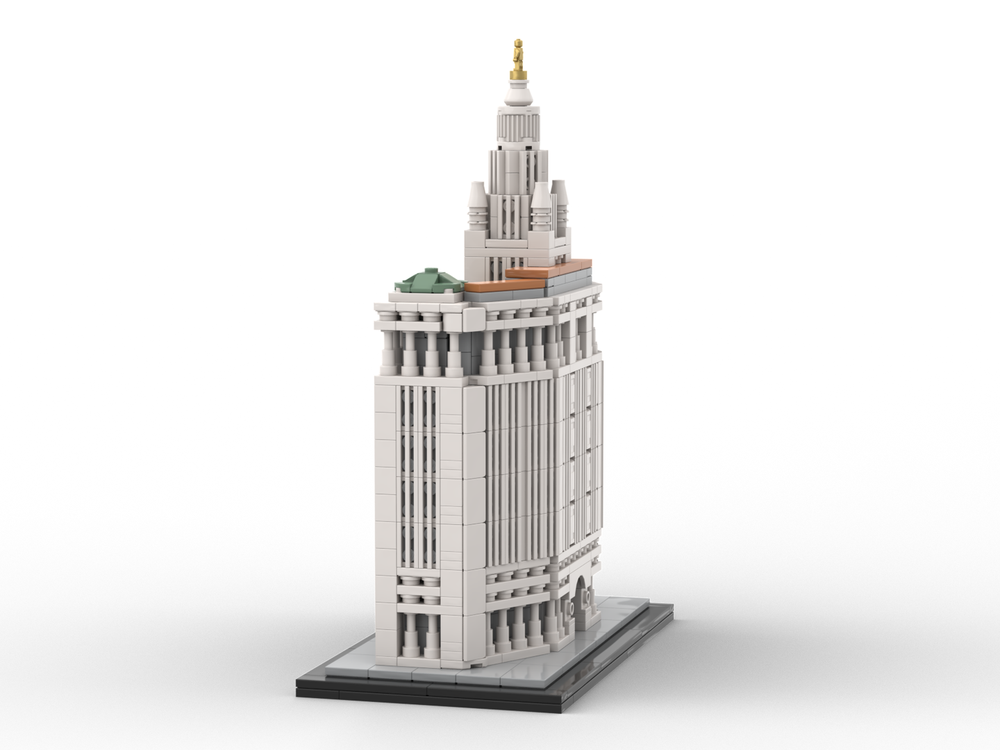 LEGO MOC-239441 Manhattan Municipal Building 1:800 Scale by sea2sea ...