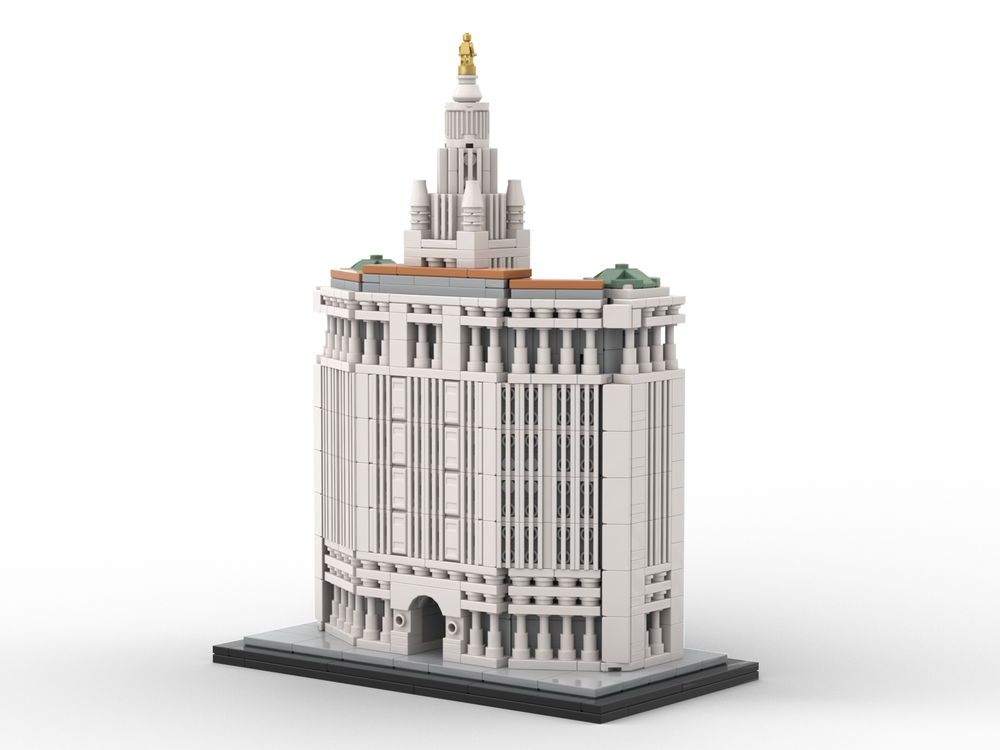 LEGO MOC-239441 Manhattan Municipal Building 1:800 Scale by sea2sea ...