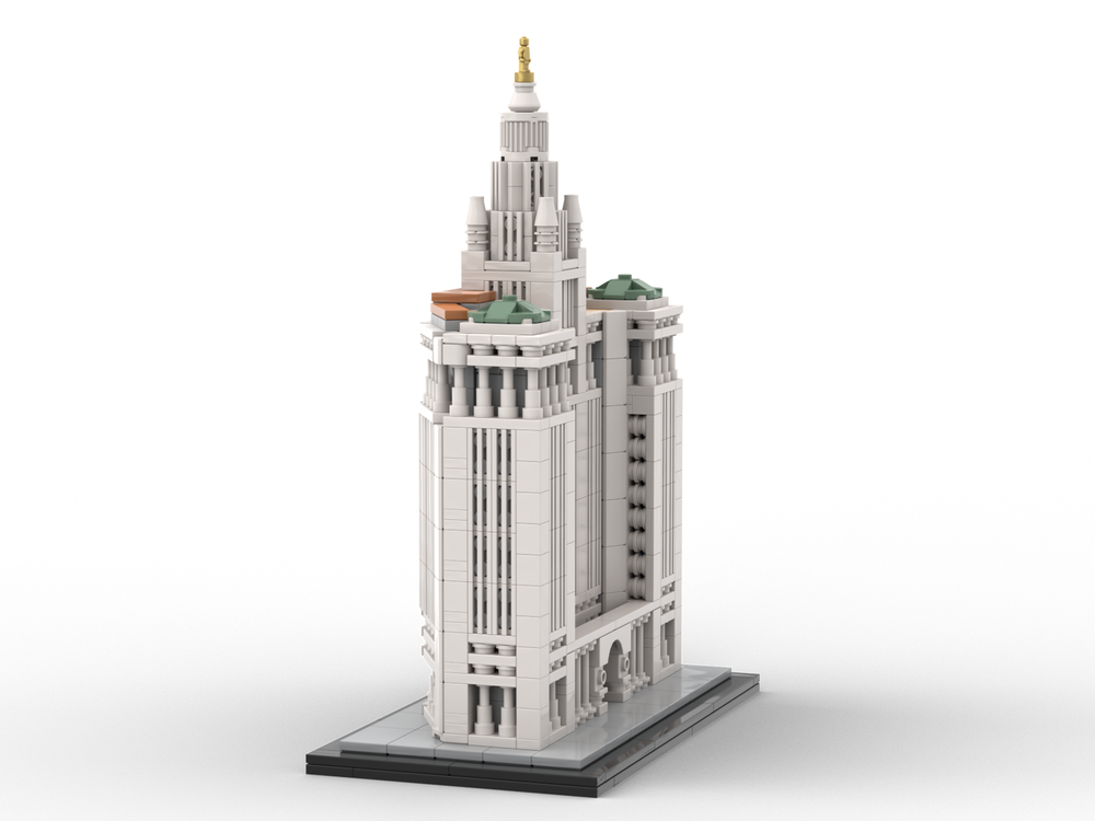 LEGO MOC-239441 Manhattan Municipal Building 1:800 Scale by sea2sea ...