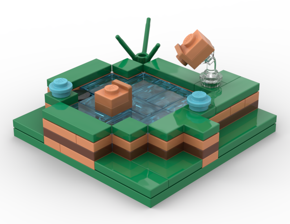LEGO MOC-239483 Swamp Plot - That Frog Life by aure bricks ...