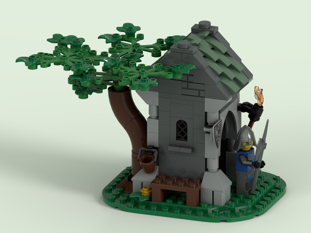 LEGO MOC-239487 Black Falcon's Guard Post by NicholasBrickolas ...