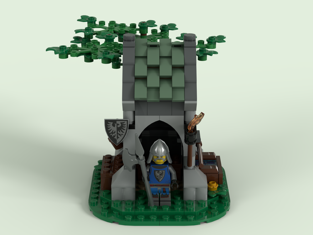 LEGO MOC-239487 Black Falcon's Guard Post by NicholasBrickolas ...
