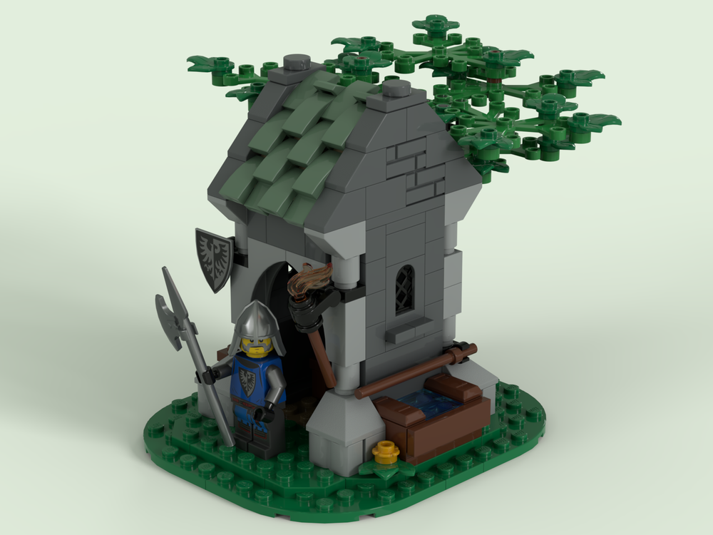 LEGO MOC-239487 Black Falcon's Guard Post by NicholasBrickolas ...