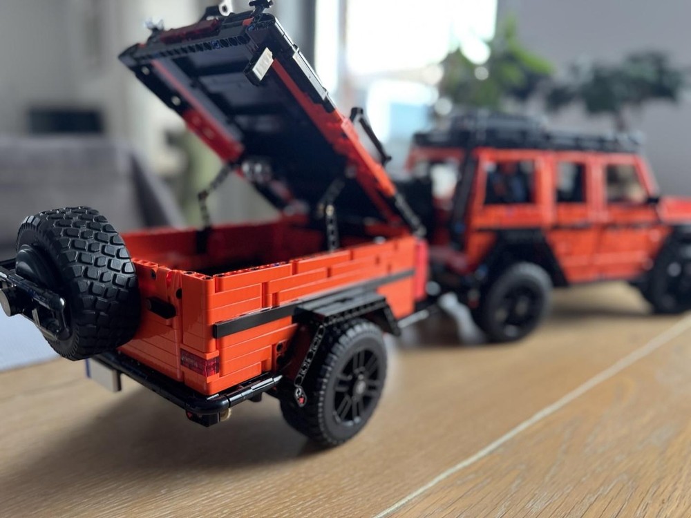 LEGO MOC Offroad trailer Mercedes-Benz G500 by DutchLego