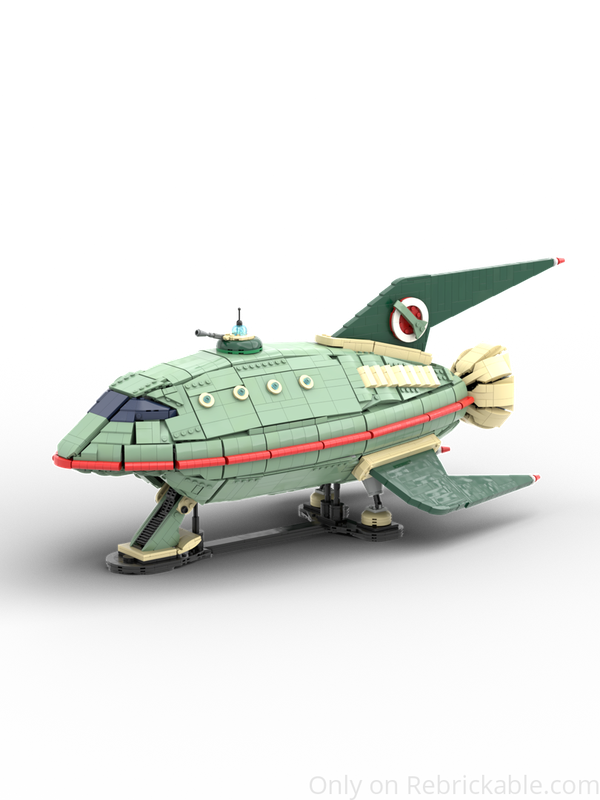 LEGO MOC-239614 Planet Express by brickgloria | Rebrickable - Build ...