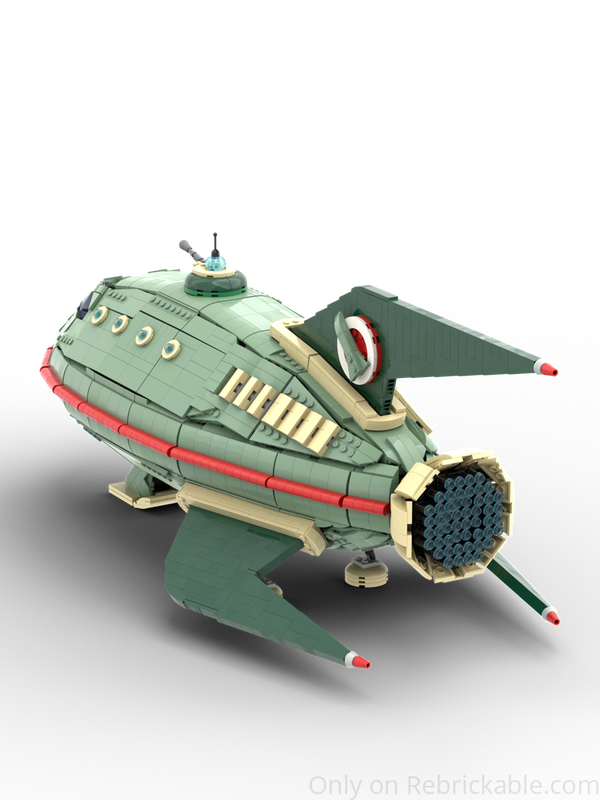 LEGO MOC-239614 Planet Express by brickgloria | Rebrickable - Build ...