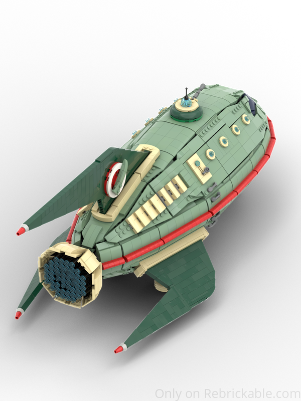 LEGO MOC-239614 Planet Express by brickgloria | Rebrickable - Build ...