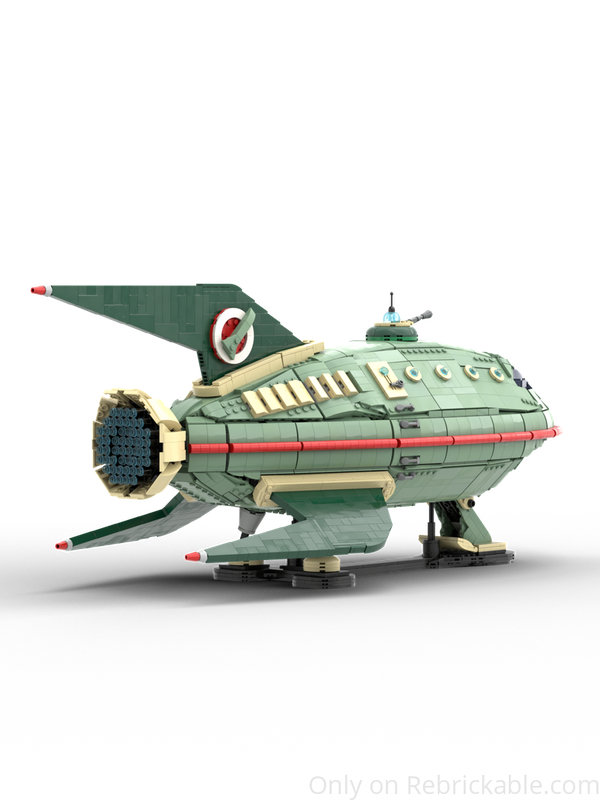 LEGO MOC-239614 Planet Express by brickgloria | Rebrickable - Build ...