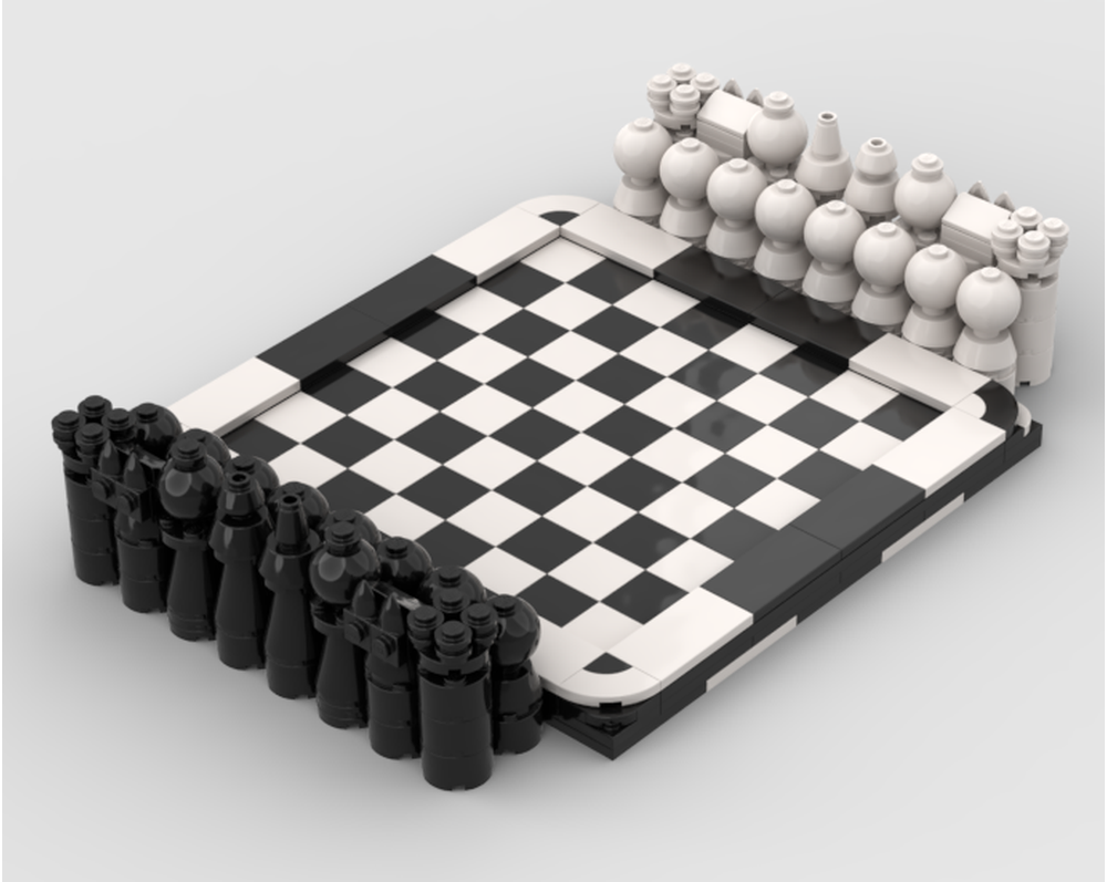 LEGO MOC-239635 CHESS SET by ELLIOTmtz | Rebrickable - Build with LEGO