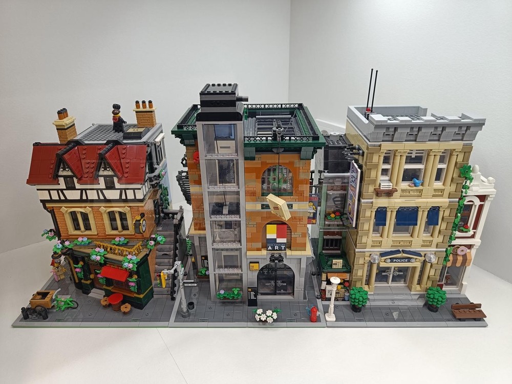 LEGO MOC-239650 The Art Factory modular style base by kiploempia ...