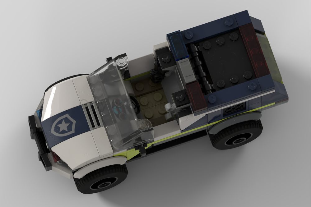 LEGO MOC-239714 Police SUV (60479 Modification) by BrickProStudios