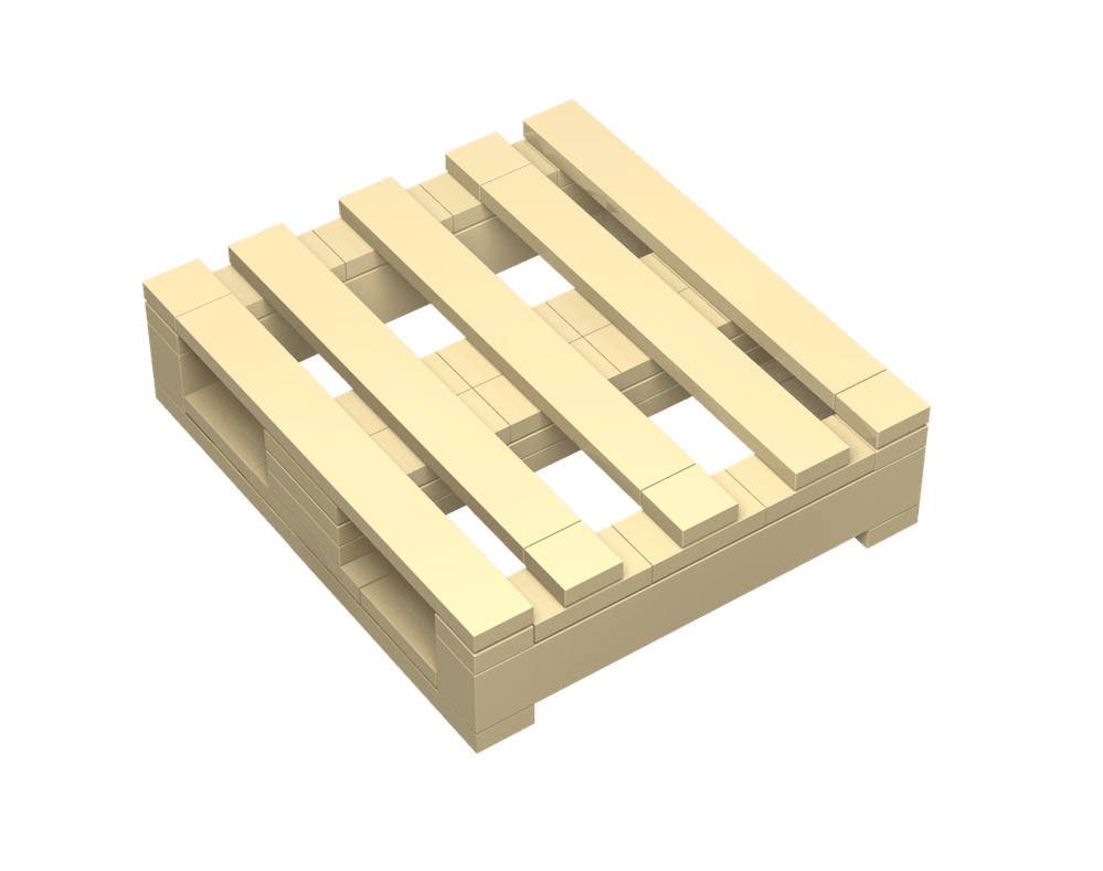 LEGO MOC-239719 Euro Pallet by Ron_bricks | Rebrickable - Build with LEGO