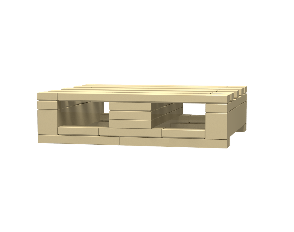LEGO MOC-239719 Euro Pallet by Ron_bricks | Rebrickable - Build with LEGO