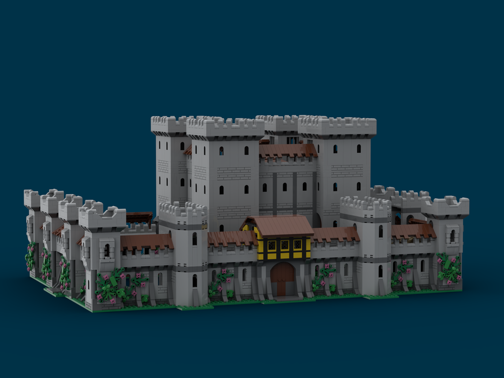 LEGO MOC-239733 Modular fortress by G3ppO | Rebrickable - Build with LEGO