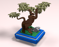 LEGO MOC-239736 4th Mini Bonsai tree by Buonsaista | Rebrickable