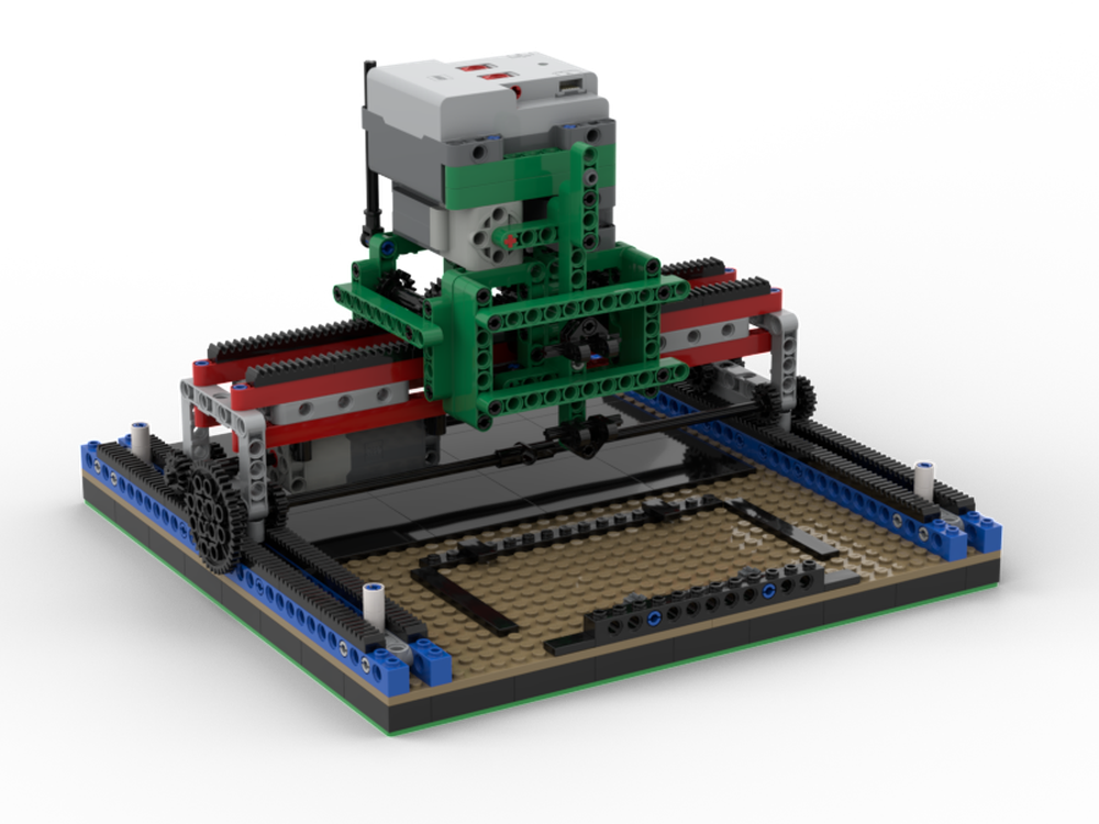 LEGO MOC-239758 Lego Pen Plotter by jormono | Rebrickable - Build with LEGO