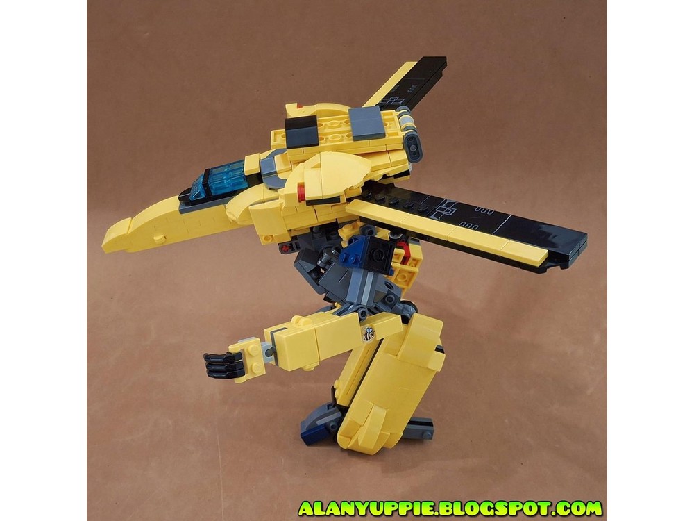 LEGO MOC-239797 VF-1 Valkyrie (Macross) / Jetfire (g1 Transformers ...