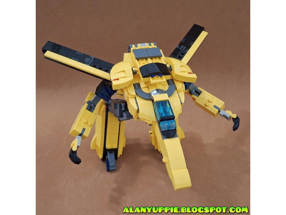 LEGO MOC-239797 VF-1 Valkyrie (Macross) / Jetfire (g1 Transformers ...