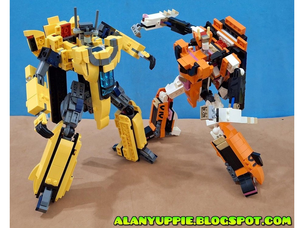 LEGO MOC-239797 VF-1 Valkyrie (Macross) / Jetfire (g1 Transformers ...